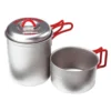 ECA-278R Titanium Solo Pot Set (400ml & 750ml)