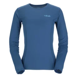 Rab Womens Force LS Tee 11 Rab Womens Force LS Tee -Outdoor Equipment Sales 2024 SS22.NightfallBlue.1 65470.1689257478