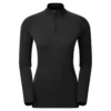 Montane Womens Dart Zip Neck -Outdoor Equipment Sales 2024 SS23.Black .1 04708.1674464239