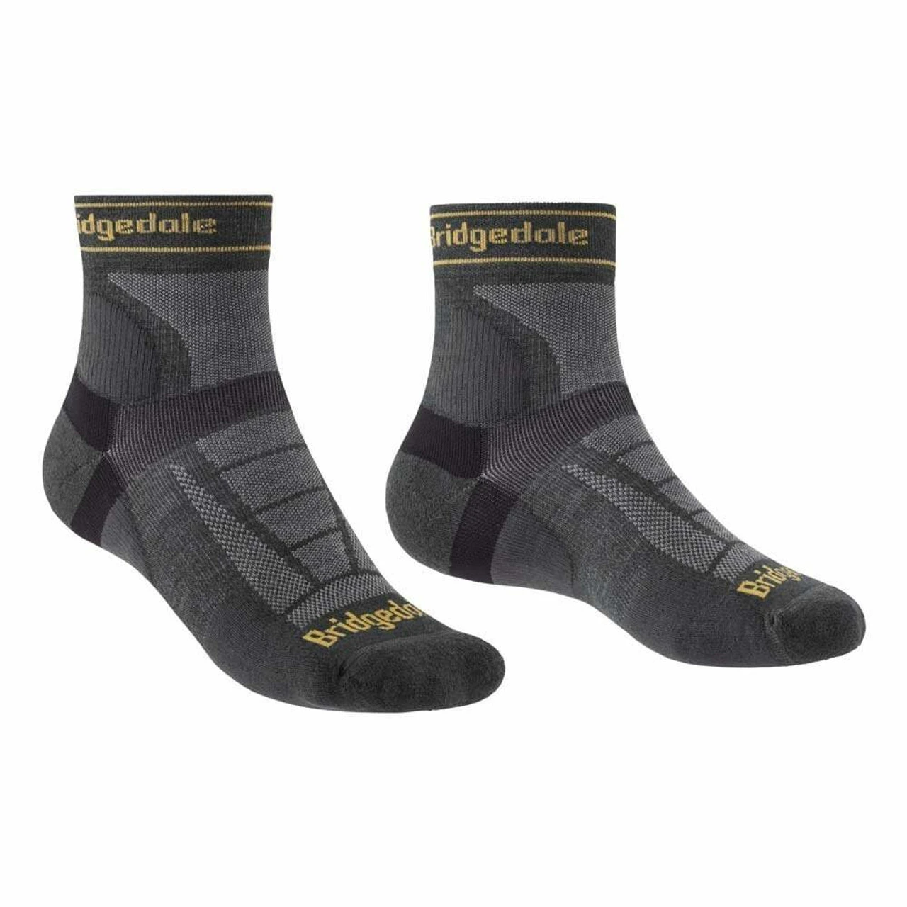 Bridgedale Trail Run Ultra Light T2 Merino Sport 3/4 Crew Socks 4 Bridgedale Trail Run Ultra Light T2 Merino Sport 3/4 Crew Socks - Image 2