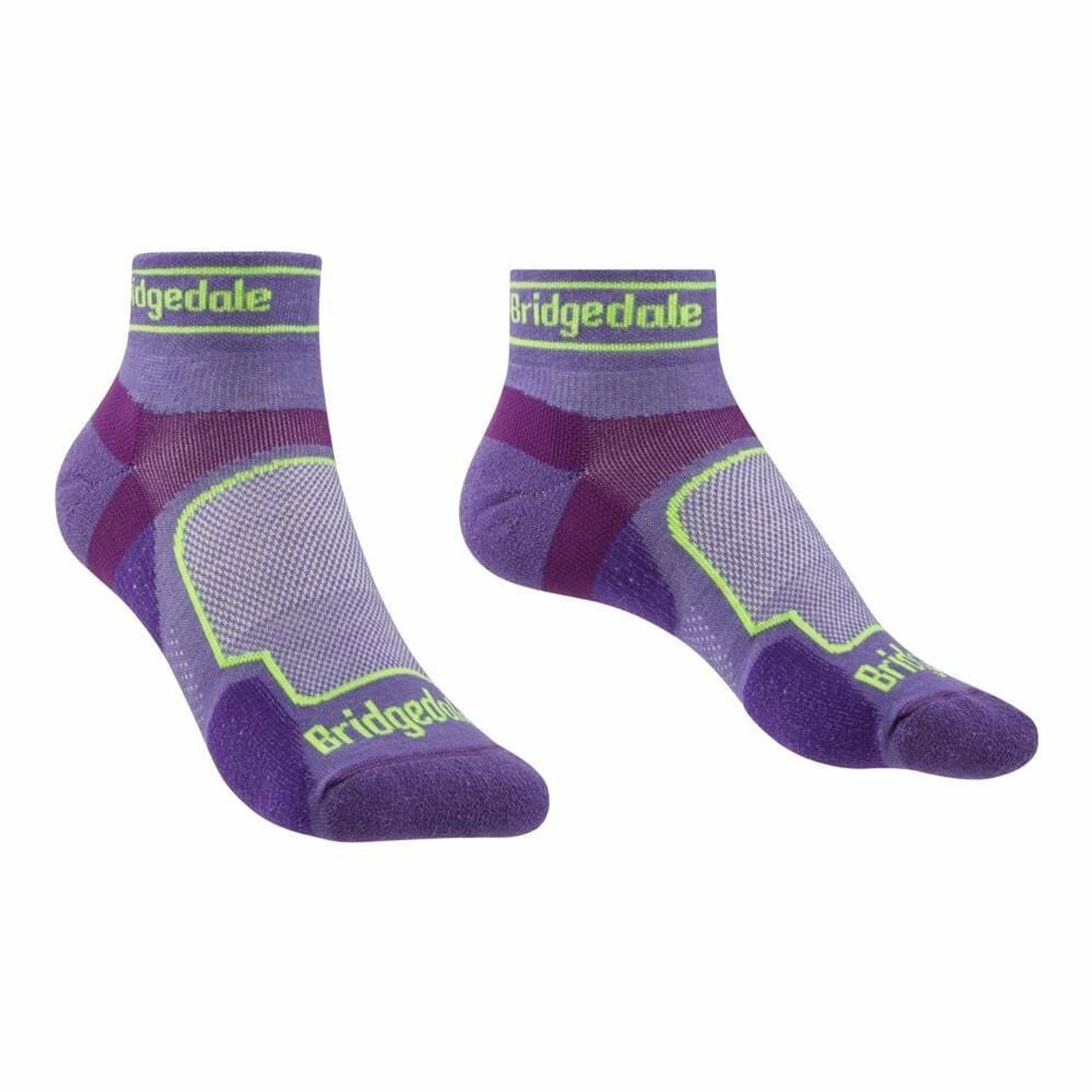 Bridgedale Womens Trail Run Ultra Light T2 Coolmax Sport Low Socks 4 Bridgedale Womens Trail Run Ultra Light T2 Coolmax Sport Low Socks - Image 2