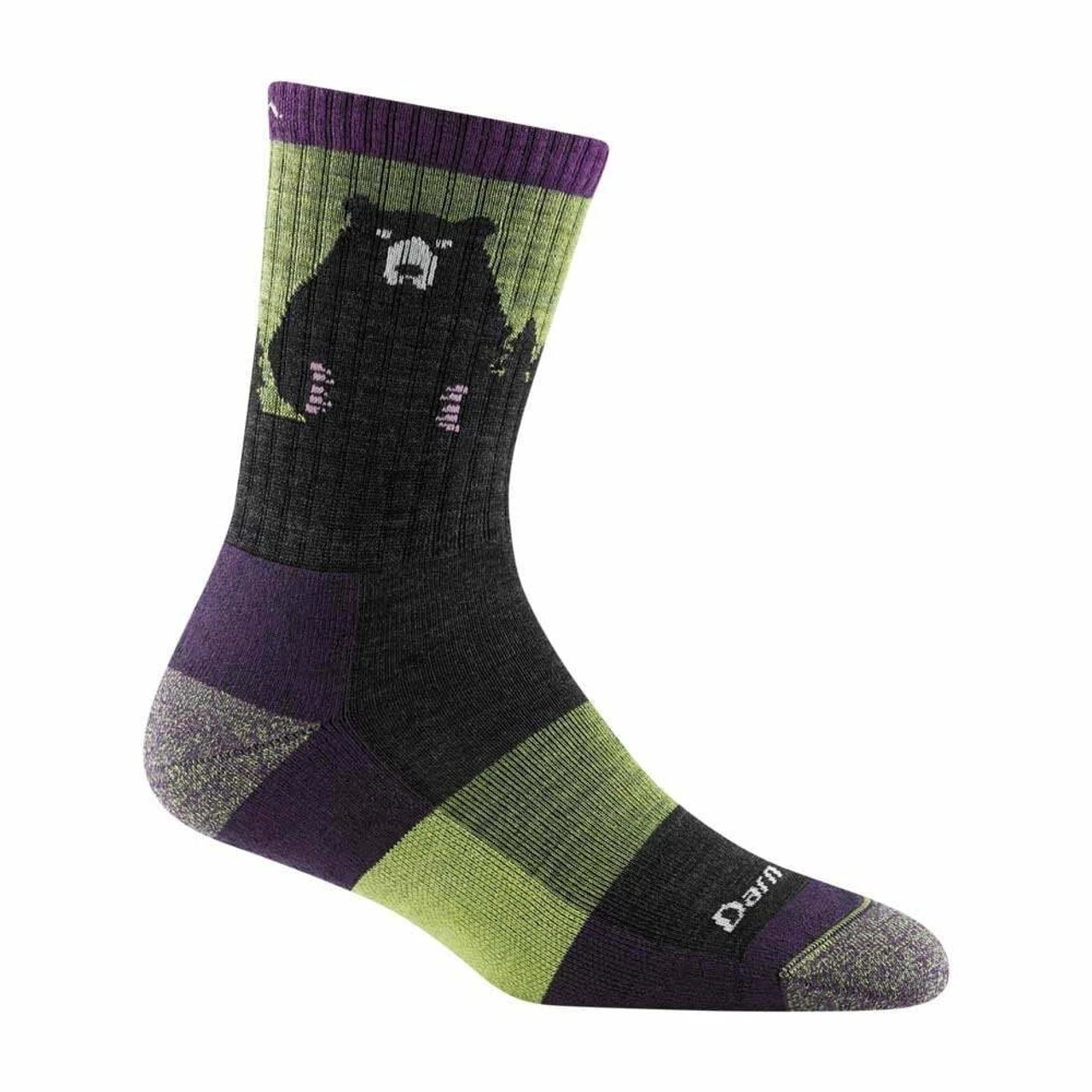 Darn Tough Womens Bear Town Micro Crew Socks 5 Darn Tough Womens Bear Town Micro Crew Socks - Image 3