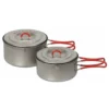 ECA260R Titanium Ultralight Pot Set M (900ml & 1300ml) -Outdoor Equipment Sales 2024 evernew eca260r titanium ultralight pot set m 900ml and 1300ml 04324.1655337758