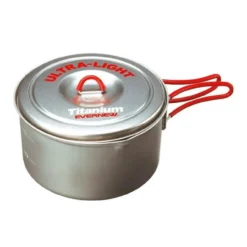 ECA260R Titanium Ultralight Pot Set M (900ml & 1300ml) -Outdoor Equipment Sales 2024 evernew eca260r titanium ultralight pot set m 900ml and 1300ml 72903.1655216247