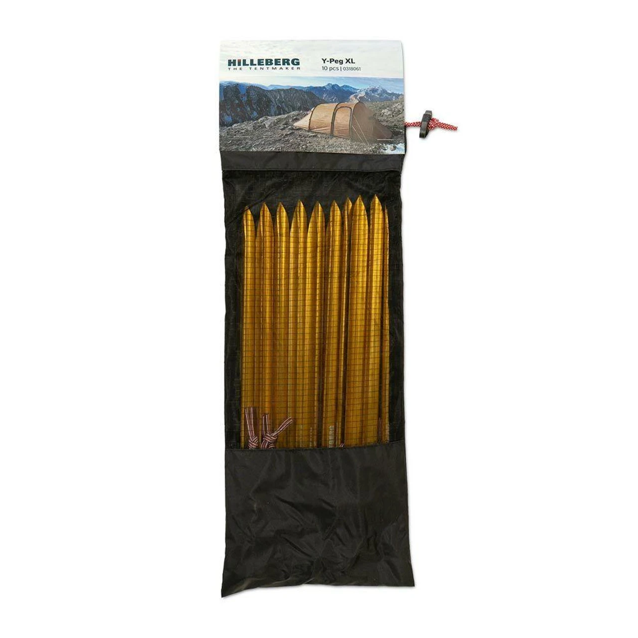 Hilleberg Y Peg Set - 10 Pack 4 Hilleberg Y Peg Set - 10 Pack - Image 2