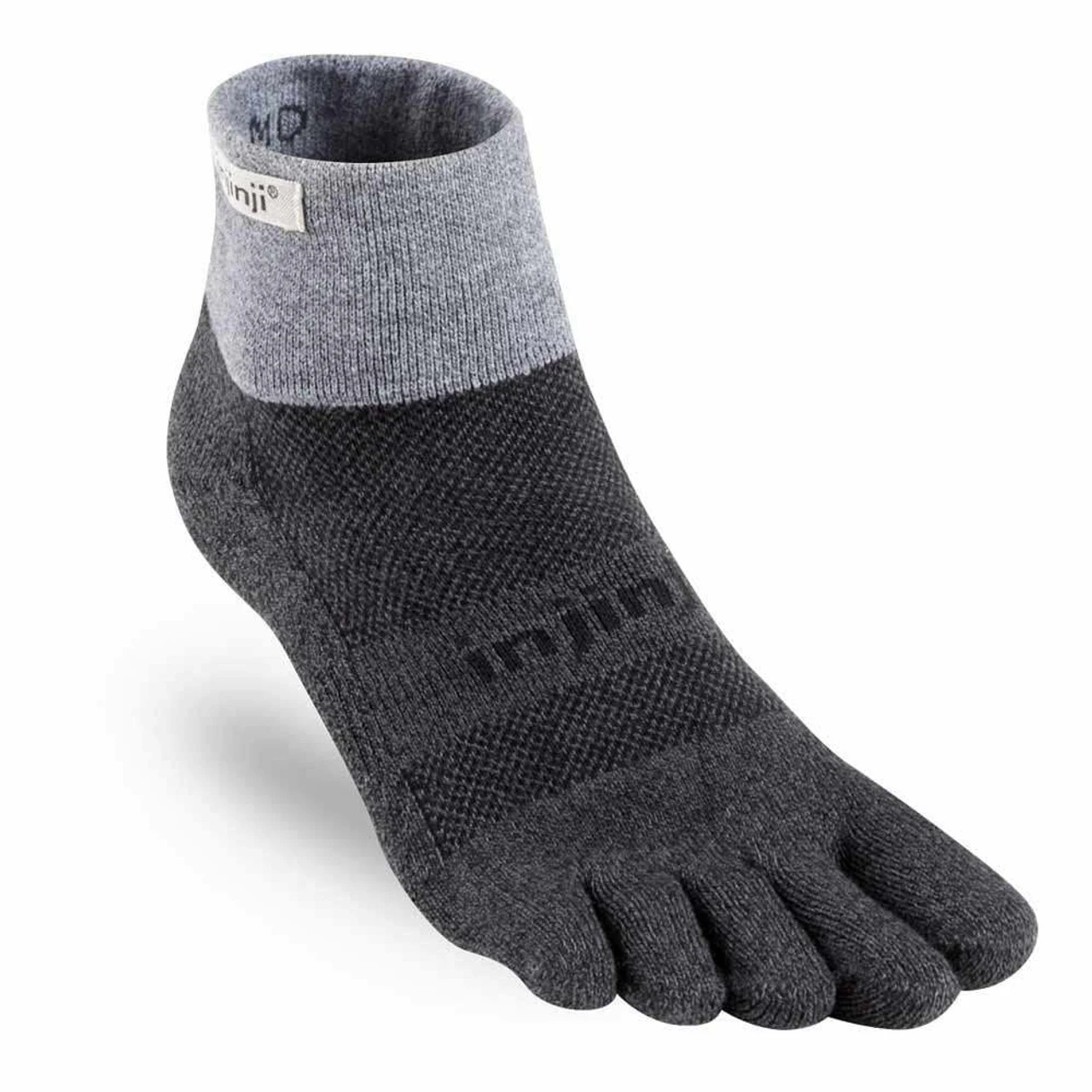 Injinji Trail Midweight Mini-Crew Socks 3 Injinji Trail Midweight Mini-Crew Socks