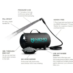 Nemo Helio Pressure Shower 12 Nemo Helio Pressure Shower -Outdoor Equipment Sales 2024 nemo helio pressure shower 19186.1656601959