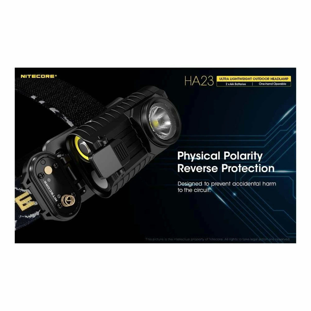 Nitecore HA23 Ultralight Headlamp 8 Nitecore HA23 Ultralight Headlamp - Image 6