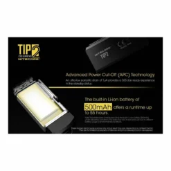 Nitecore TIP 2 USB Rechargeable Light -Outdoor Equipment Sales 2024 nitecore tip 2 usb rechargeable light 720 lumens 04511.1655214181