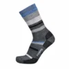 37.5 Hiking Mixed Stripe Medium Crew Socks