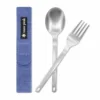 Snow Peak Titanium Fork & Spoon Set -Outdoor Equipment Sales 2024 snow peak titanium fork and spoon set 64127.1680263008