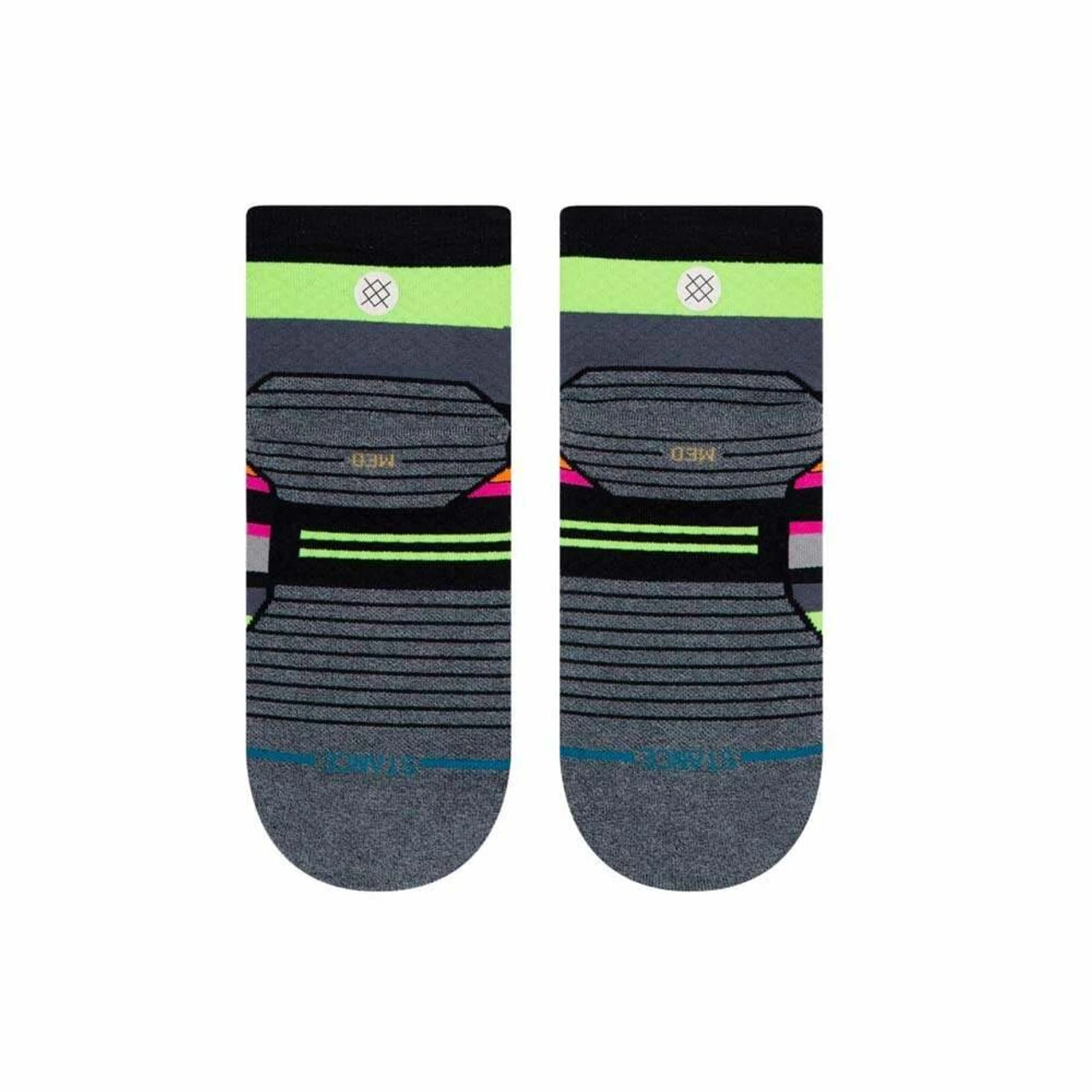 STANCE Womens Tiled Quarter Socks 5 STANCE Womens Tiled Quarter Socks - Image 3