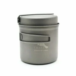 Titanium 1100ml Pot With Pan