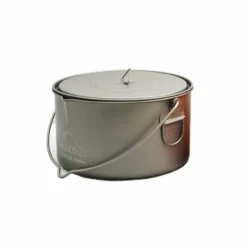 Titanium 2000ml Pot With Bail Handle